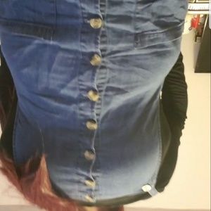 faux Jean overalls extremely great quality